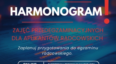 Harmonogram zajęć przedegzaminacyjnych 2026