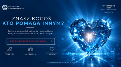 XVIII edycja Kryształowego Serca Radcy Prawnego w nowej odsłonie