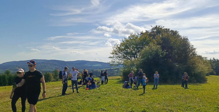 przemierzaliśmy szlaki Beskidu Niskiego podczas trekkingu OIRP Rzeszów