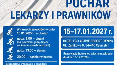 XIII Narciarski Puchar Lekarzy i Prawników SKIM&L CUP 2027 15-17 stycznia 2027