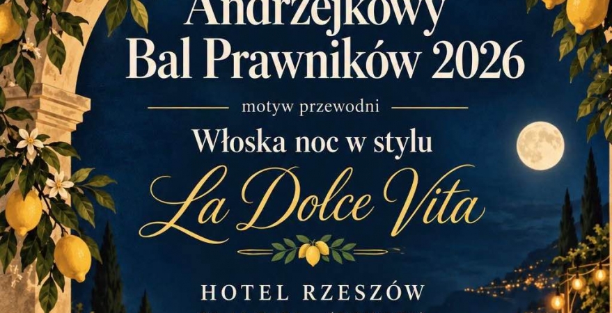 Andrzejkowy Bal Prawników 2026 SAVE THE DATE