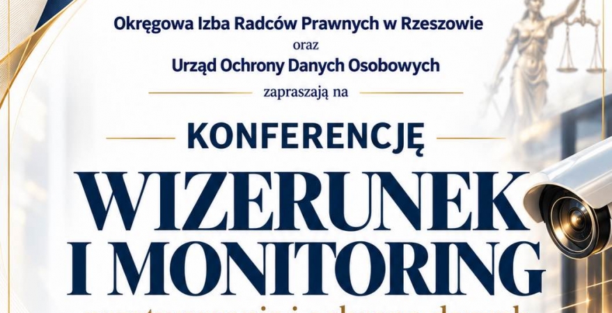 Konferencja RODO, wizerunek i monitoring